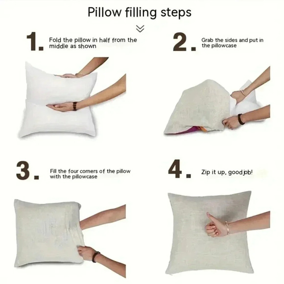 Christmas Holiday Toss Accent Pillow Covers Set Of 2 - Picture 6 of 7